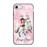 Personalized Horse Riding Girl Phonecase 3D Printed PNHY1912