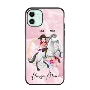 Personalized Horse Riding Girl Phonecase 3D Printed PNHY1912