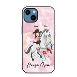 Personalized Horse Riding Girl Phonecase 3D Printed PNHY1912