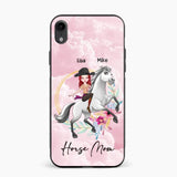 Personalized Horse Riding Girl Phonecase 3D Printed PNHY1912