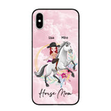 Personalized Horse Riding Girl Phonecase 3D Printed PNHY1912