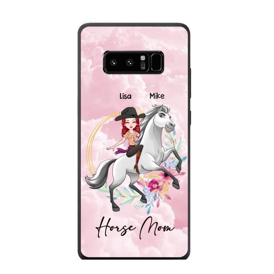 Personalized Horse Riding Girl Phonecase 3D Printed PNHY1912