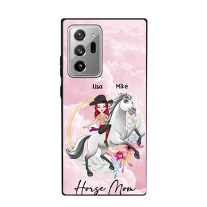 Personalized Horse Riding Girl Phonecase 3D Printed PNHY1912