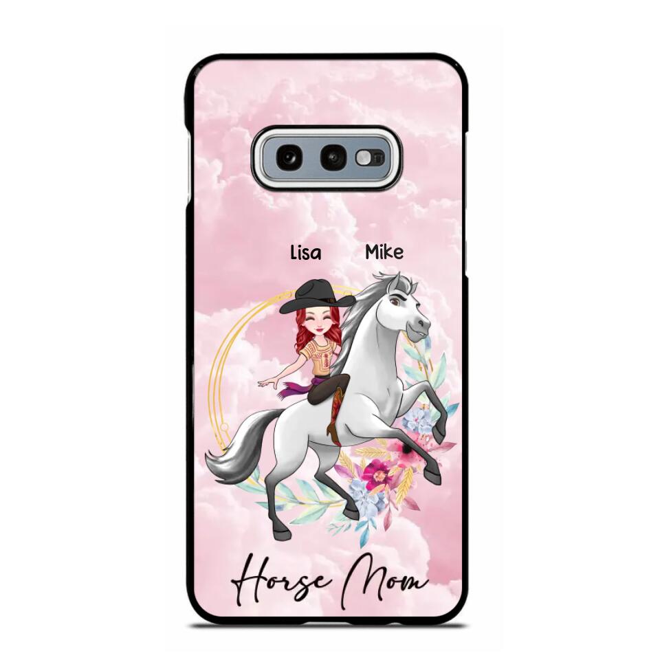 Personalized Horse Riding Girl Phonecase 3D Printed PNHY1912