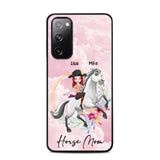 Personalized Horse Riding Girl Phonecase 3D Printed PNHY1912