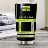 Personalized Austrian Firefighter Tumbler Printed 22DEC-HY20