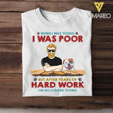 Personalized Dog Dad Tshirt Printed 22DEC-HY21