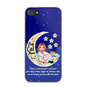 Personalized Big Cat Mom Phonecase 3D Printed PNHY2212