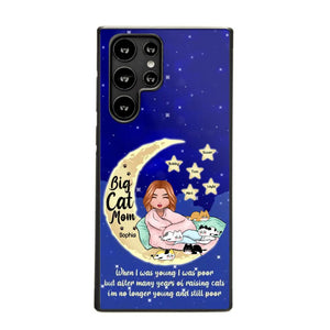 Personalized Big Cat Mom Phonecase 3D Printed PNHY2212