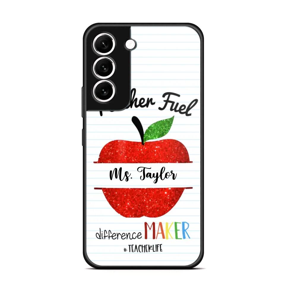 Personalized Teacher Fuel With Name Phonecase 3D Printed 22DEC-DT23