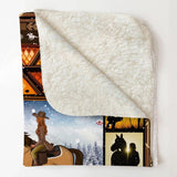 Personalized Girl Love Horse Quilt Blanket Printed 22DEC-HQ27