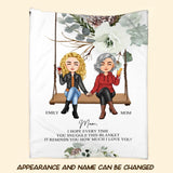 Personalized Mom I Hope Every Time You Snuggle This Blanket Quilt Blanket Printed 22DEC-DT28