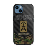 Personalized Swiss Once A Soldier Always A Soldier Camo Phonecase 3D Printed 23JAN-HY03