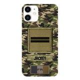 Personalized France Soldier Camo Phone Case Printed 25MAR-HQ26