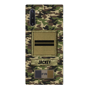 Personalized France Soldier Camo Phone Case Printed 25MAR-HQ26