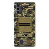 Personalized France Soldier Camo Phone Case Printed 25MAR-HQ26