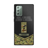 Personalized Australian Once A Soldier Always A Soldier Camo Phonecase 3D Printed 23JAN-HY03