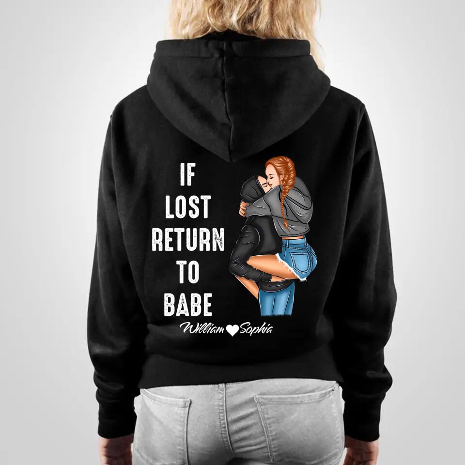 Personalized Couple Hoodie Printed Valentine's Day Gift PNDT090123