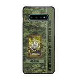 Personalized Canadian Soldier/ Veteran Once A Soldier Always A Soldier Camo Phonecase 3D Printed QTDT1001