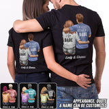 Personalized Couple Gifts Happy Valentine's Day Love Printed Tshirt 22JAN-DT10