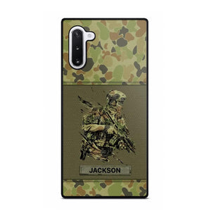 Personalized Australian Soldier/ Veteran Camo Phonecase 3D Printed 23JAN-HY10