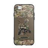 Personalized UK Soldier/ Veteran Camo Phonecase 3D Printed 23JAN-HY10