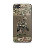 Personalized UK Soldier/ Veteran Camo Phonecase 3D Printed 23JAN-HY10