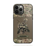 Personalized UK Soldier/ Veteran Camo Phonecase 3D Printed 23JAN-HY10