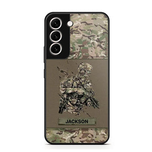 Personalized UK Soldier/ Veteran Camo Phonecase 3D Printed 23JAN-HY10