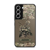 Personalized UK Soldier/ Veteran Camo Phonecase 3D Printed 23JAN-HY10