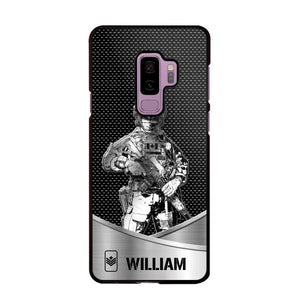 Personalized Canadian Soldier/ Veteran Rank Camo Phonecase 3D Printed 23JAN-DT10