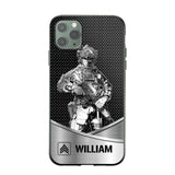 Personalized US Soldier/ Veteran Rank Camo Phonecase 3D Printed 23JAN-DT10