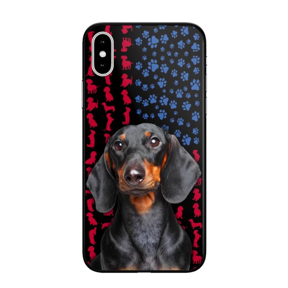 Personalized Image Your Dachshund Phonecase 3D Printed 23JAN-HQ10