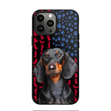 Personalized Image Your Dachshund Phonecase 3D Printed 23JAN-HQ10