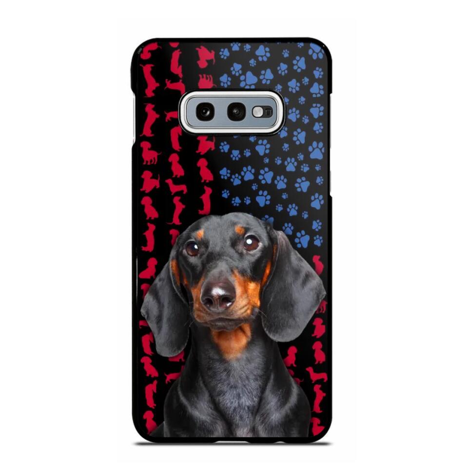 Personalized Image Your Dachshund Phonecase 3D Printed 23JAN-HQ10