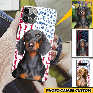 Personalized Image Your Dachshund Phonecase 3D Printed 23JAN-HQ10