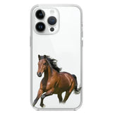 Personalized Horse Lover Transparent Silicone Phone Case 22JAN-VD10