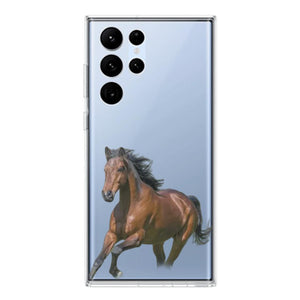 Personalized Horse Lover Transparent Silicone Phone Case 22JAN-VD10