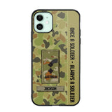 Personalized Australian Soldier/ Veteran Once A Soldier Always A Soldier Phonecase 3D Printed QTDT1101