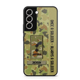 Personalized Australian Soldier/ Veteran Once A Soldier Always A Soldier Phonecase 3D Printed QTDT1101