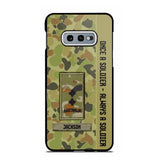 Personalized Australian Soldier/ Veteran Once A Soldier Always A Soldier Phonecase 3D Printed QTDT1101