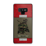 Personalized Swiss Soldier/ Veteran Phonecase 3D Printed 23JAN-HY13