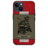 Personalized Swiss Soldier/ Veteran Phonecase 3D Printed 23JAN-HY13