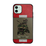 Personalized Swiss Soldier/ Veteran Phonecase 3D Printed 23JAN-HY13