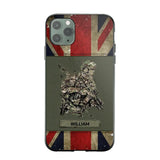 Personalized UK Soldier/ Veteran Phonecase 3D Printed 23JAN-HY13