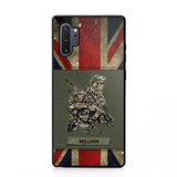 Personalized UK Soldier/ Veteran Phonecase 3D Printed 23JAN-HY13