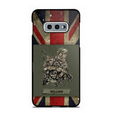 Personalized UK Soldier/ Veteran Phonecase 3D Printed 23JAN-HY13