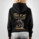 Personalized This Is Us A Little Of Crazy A Little Bit Of Loud A Whole Lot Of Love Couple Hoodie Printed Valentine's Day Gift QTHQ1301