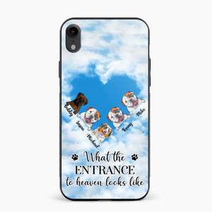 Personalized What The Entrance To Heaven Looks Like Dog Lovers Phonecase 3D Printed PNHY1601