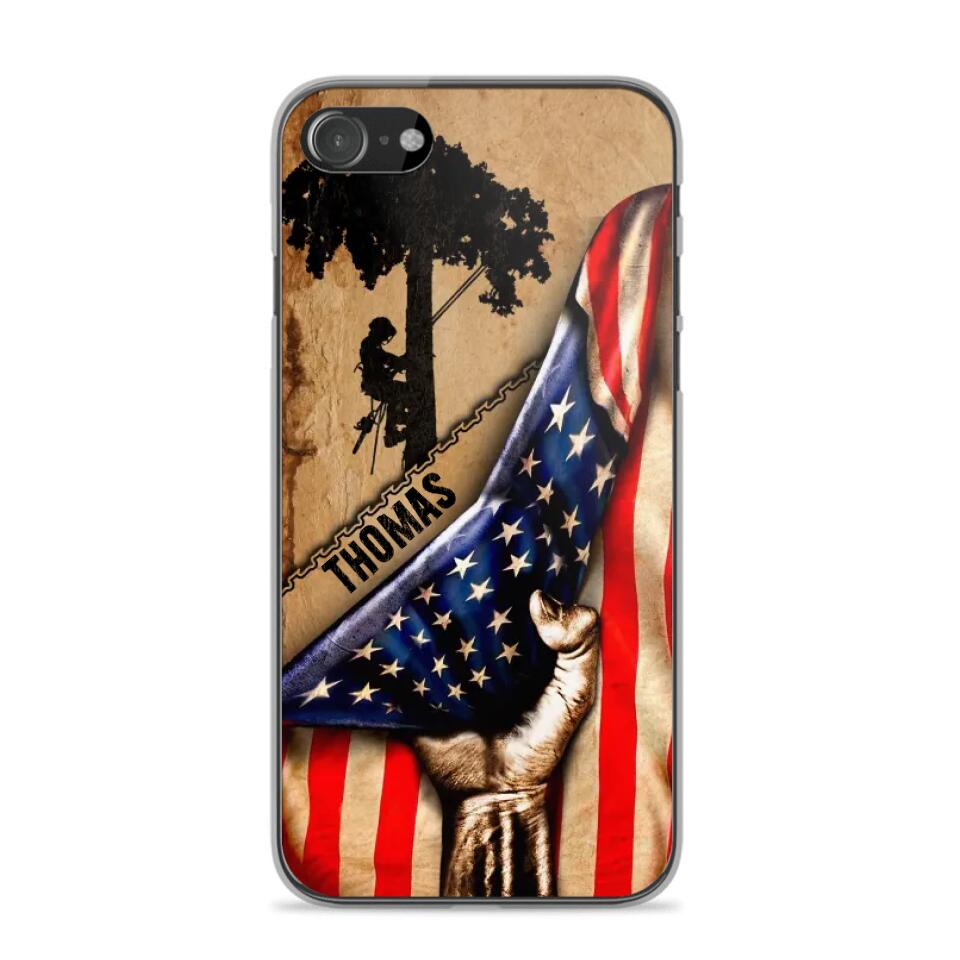 Personalized US Arborist Phonecase Printed 23JAN-DT29